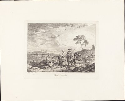 Monte Circello de Ludwig Richter