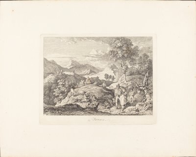 Olevano de Ludwig Richter