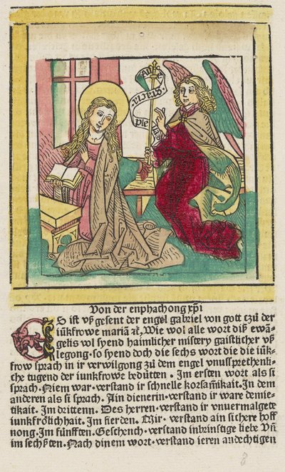 Gaistliche usslegong des lebes Jhesu Cristi de Ludwig Schongauer, German 15th Century, Ludolph of Saxony