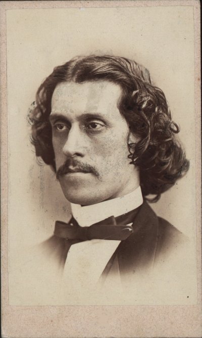 Retrato del compositor Josef Strauss 1827-1870, ca. 1860 de Ludwig Schrank