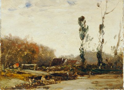 Paisaje cerca de Bernried de Ludwig Willroider