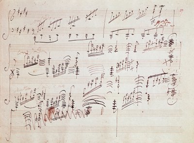 Partitura para la 
