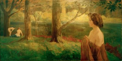 Sol de la tarde de Ludwig von Hofmann