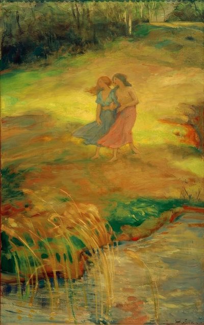 Sol de abril de Ludwig von Hofmann