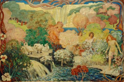 Encanto de flores de Ludwig von Hofmann