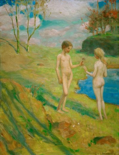 Despertar de primavera de Ludwig von Hofmann