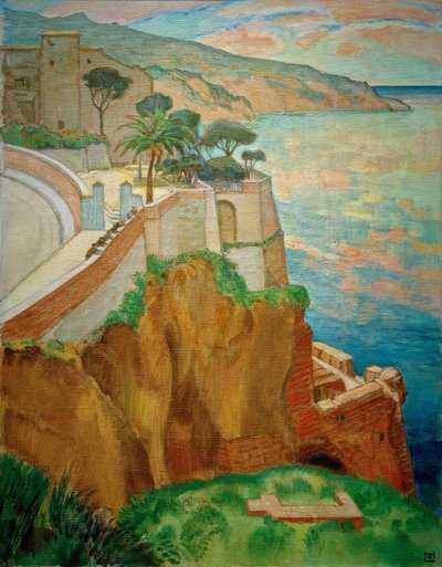 Costa de Sorrento de Ludwig von Hofmann