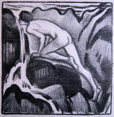 Bebida de pozo de Ludwig von Hofmann