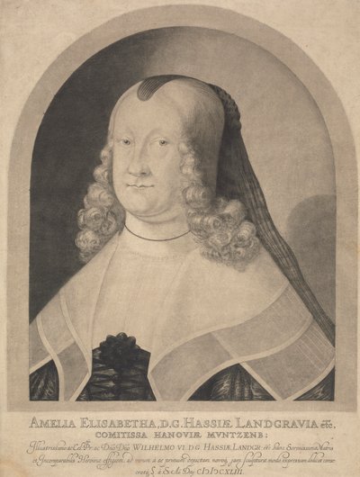 Amelia Elisabetha, landgrave de Hesse de Ludwig von Siegen