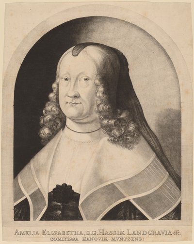 Amelia Elizabeth, condesa de Hesse de Ludwig von Siegen