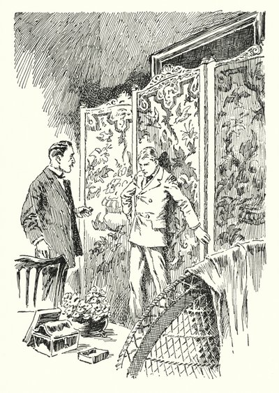 Ilustración para El Retrato de Dorian Gray de Oscar Wilde de Lui Trugo