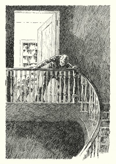 Ilustración para El retrato de Dorian Gray de Oscar Wilde de Lui Trugo