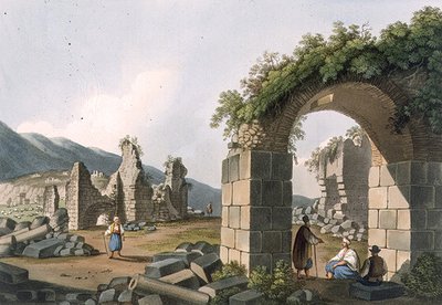 Ruinas de los baños en Éfeso, lámina 43 de 