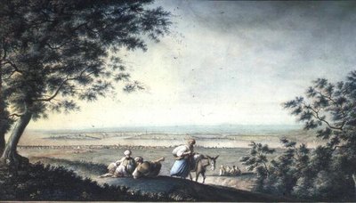 Vista de Constantinopla de Luigi (after) Mayer