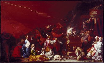 Escena de sacrificio de Luigi Miradori