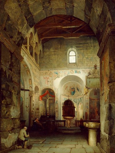 El antiguo Baptisterio de Gravedona de Luigi Bisi