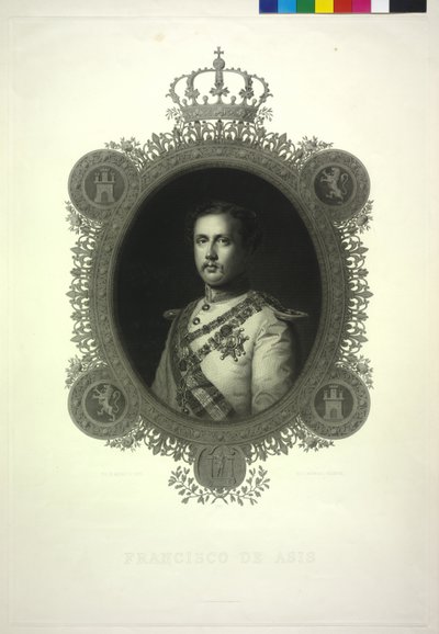 Rey de España Francisco de Luigi Calamatta