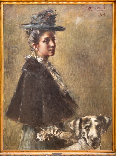 Retrato de la Sra. Torelli de Luigi Conconi