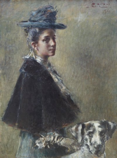 Retrato de la Sra. Torelli de Luigi Conconi