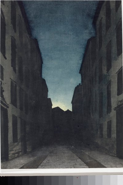 Perspectiva de una carretera de Luigi Garibbo
