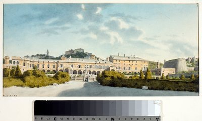 El palacio Doria en Fassolo, Italia de Luigi Garibbo