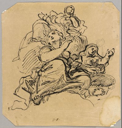 Dibujo de Luigi Garzi
