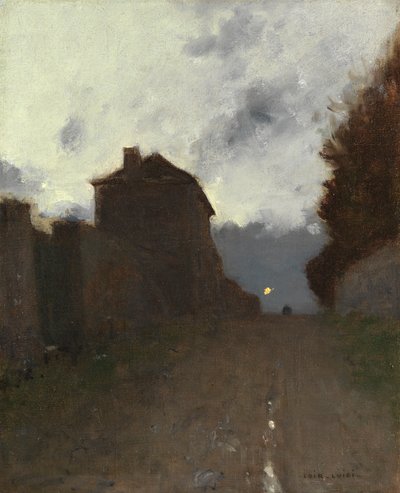 Montmartre al Atardecer de Luigi Loir