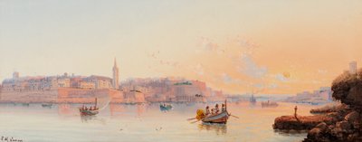 Puerto de Marsamxett, La Valeta, Malta de Luigi Maria Galea