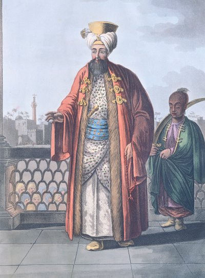 Una eminencia Bey en El Cairo de Luigi Mayer