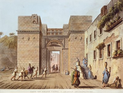 Puerta de El Cairo de Luigi Mayer