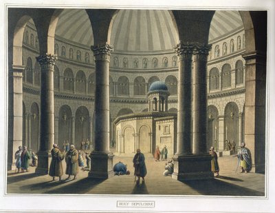 El Santo Sepulcro, pub. por William Watts, 1806 de Luigi Mayer