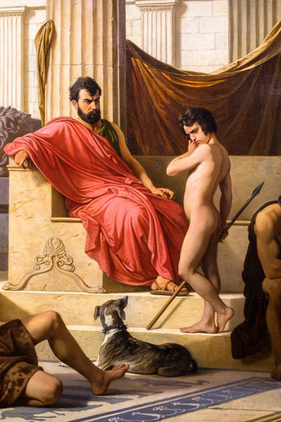 Educación en Esparta de Luigi Mussini