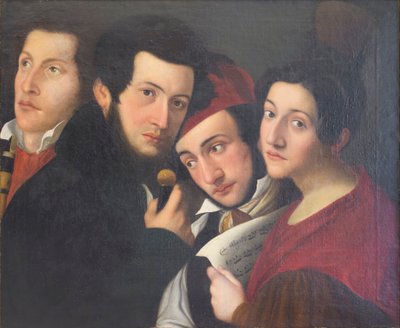 Retrato de familia de Luigi Pedrazzi