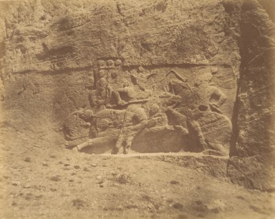 4 [Naksh-i Rustam, Cerca de Persépolis], 1840s-60s de Luigi Pesce