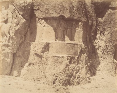 6 [Naksh-i Rustam, cerca de Persépolis], 1840s-60s de Luigi Pesce