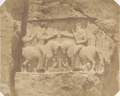 Bajo relieve en Nakshi Rustam de Luigi Pesce