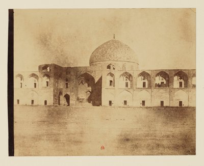Mezquita en la gran plaza de Isfahán, mezquita del jeque Lotfollah de Luigi Pesce