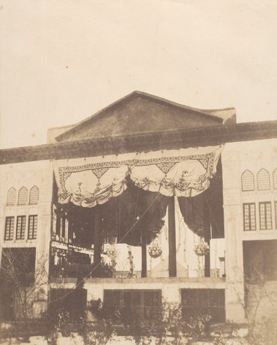 [Sala del Trono del Pavo Real, Teherán], 1858 de Luigi Pesce