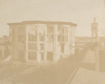 Teherán. Casa del Primer Ministro Nezanneh, 1858 de Luigi Pesce