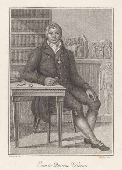 Ennio Quirino Visconti de Luigi Rados, after Luigi Bramati or Antonio Bramati