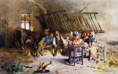 En un granero de Luigi Rossi
