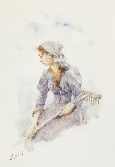 La chica de la cosecha de Luigi Rossi
