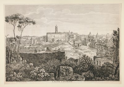 El Monte Capitolino de Luigi Rossini