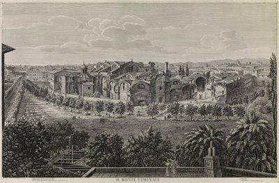 La montaña Viminale de Luigi Rossini