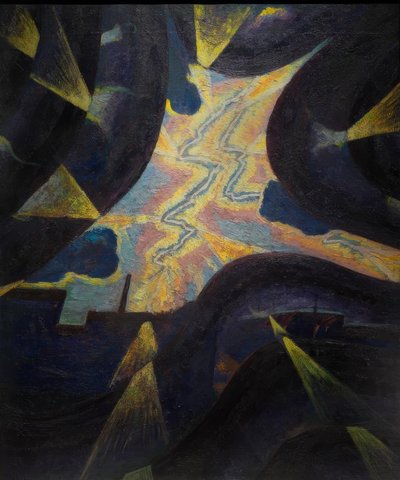 Líneas de fuerza / Poder del rayo de Luigi Russolo
