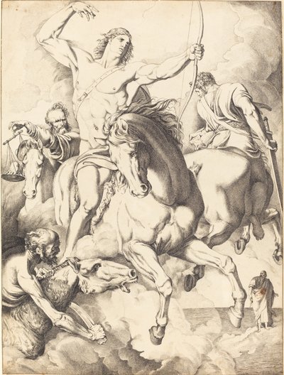 Vidi, quod aperuisset agnus... (Los Cuatro Jinetes del Apocalipsis) de Luigi Sabatelli I