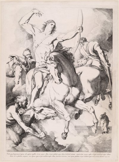 Vidi, quod aperuisset agnus... (Los Cuatro Jinetes del Apocalipsis) de Luigi Sabatelli I