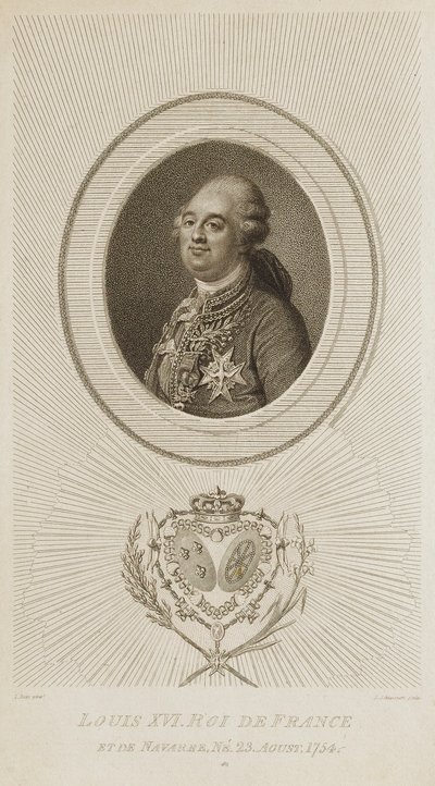 Luis XVI, rey de Francia de Luigi Schiavonetti