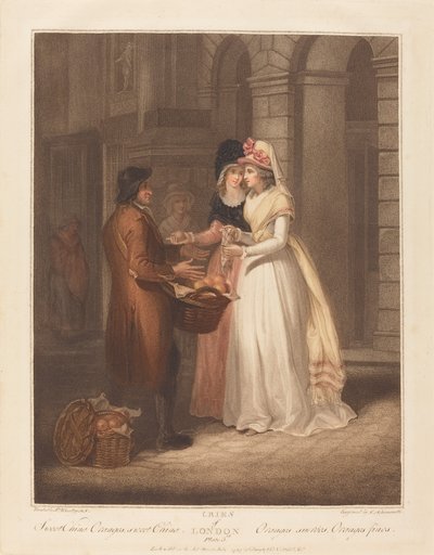 Dulces naranjas chinas de Luigi Schiavonetti after Francis Wheatley