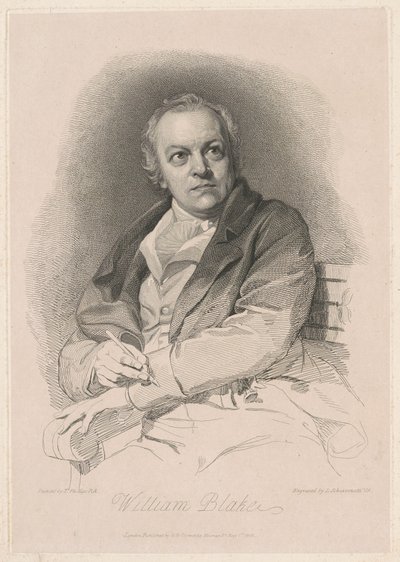 William Blake de Luigi Schiavonetti, after Thomas Phillips, R.A.